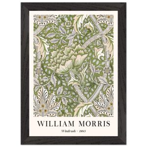 Artfulprints Poster met Lijst William Morris – Windrush 1883 – A4 21×2 Artfulprints Poster met Lijst William Morris – Windrush 1883 – A4 21×2
