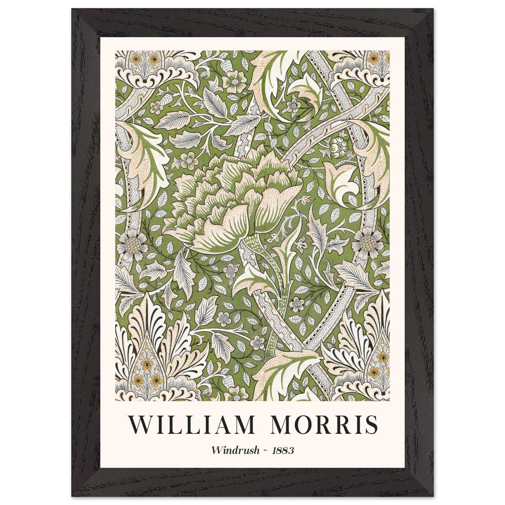Artfulprints Poster met Lijst William Morris - Windrush 1883 - A4 21x2