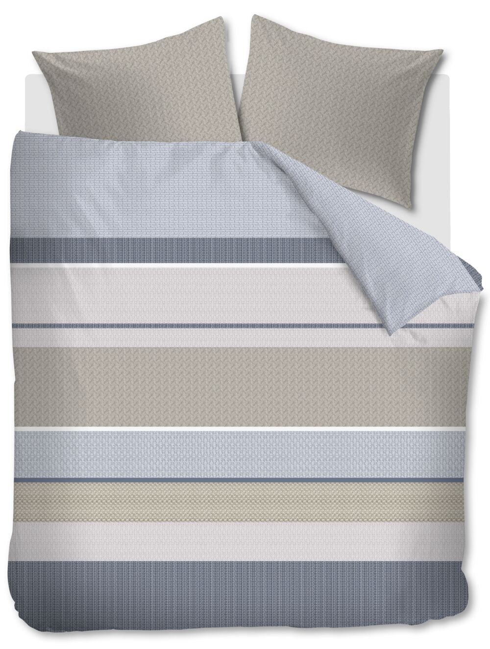 Beddinghouse Dekbedovertrek Hilde - 260 x 200/220 cm - Blauw