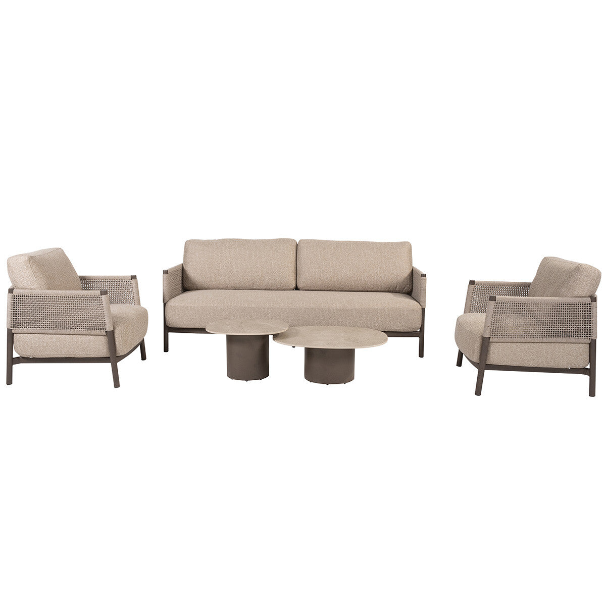 4 Seasons loungeset Savanne 5-delig - terre