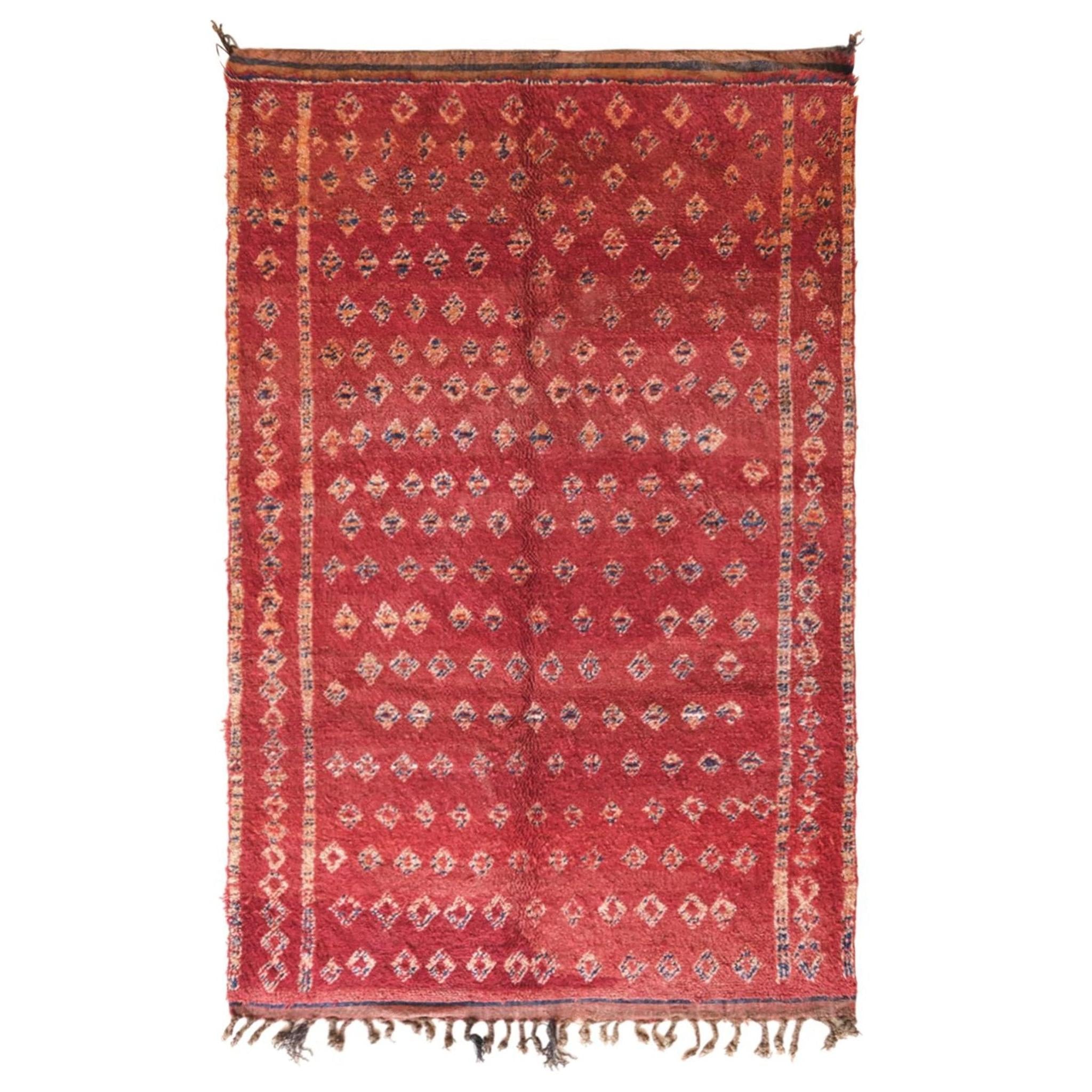 AFK Living vloerkleed Berber - handgemaakt - Wol - 169 x 258 cm