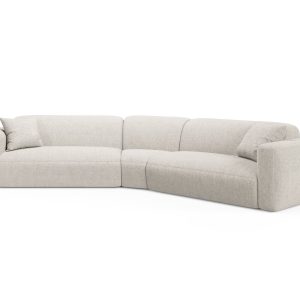 Cosmopolitan Design Symmetrische modulaire hoekbank Strino 3-zits, str Cosmopolitan Design Symmetrische modulaire hoekbank Strino 3-zits, str