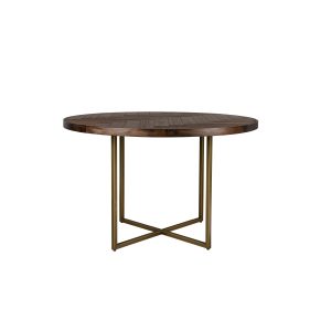 Dutchbone Class Eettafel Rond 120 cm Acaciahout – Bruin Dutchbone Class Eettafel Rond 120 cm Acaciahout – Bruin