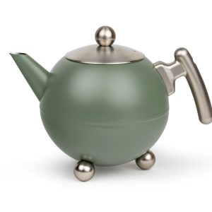 Bredemeijer – Duet® Bella Ronde – Dubbelwandige Theepot – 1,2 liter – Bredemeijer – Duet® Bella Ronde – Dubbelwandige Theepot – 1,2 liter –