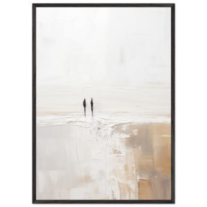 Artfulprints Poster met Lijst Abstract – Silhouettes 2 – 70×100 cm – W Artfulprints Poster met Lijst Abstract – Silhouettes 2 – 70×100 cm – W