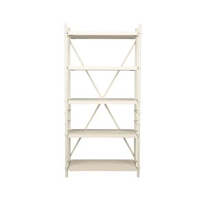 Dutchbone Iron Stellingkast Beige Hoog Dutchbone Iron Stellingkast Beige Hoog