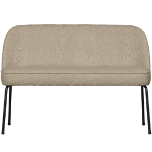 WOOOD eetbank Vogue – Bouclé – Beige – 83x120x59 WOOOD eetbank Vogue – Bouclé – Beige – 83x120x59