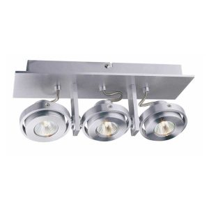Artdelight spot Meist – 3 lichts – 34.5 x 15 cm – aluminium Artdelight spot Meist – 3 lichts – 34.5 x 15 cm – aluminium