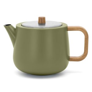 Bredemeijer -Theepot Facet – khaki green – 1,1L Bredemeijer -Theepot Facet – khaki green – 1,1L