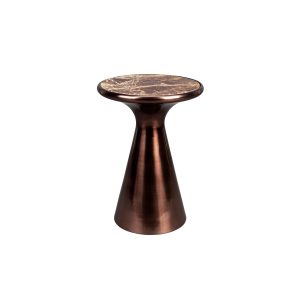 Dutchbone Mount Bijzettafel Rond 32,5×32,5 cm Marmer Bruin Dutchbone Mount Bijzettafel Rond 32,5×32,5 cm Marmer Bruin