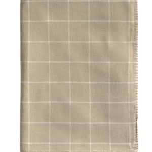 Calma House Plaid Tuka – Steenkleur – 120×180 Calma House Plaid Tuka – Steenkleur – 120×180