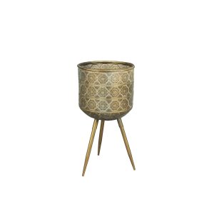 Dutchbone Botanique Bloempot L – Goud