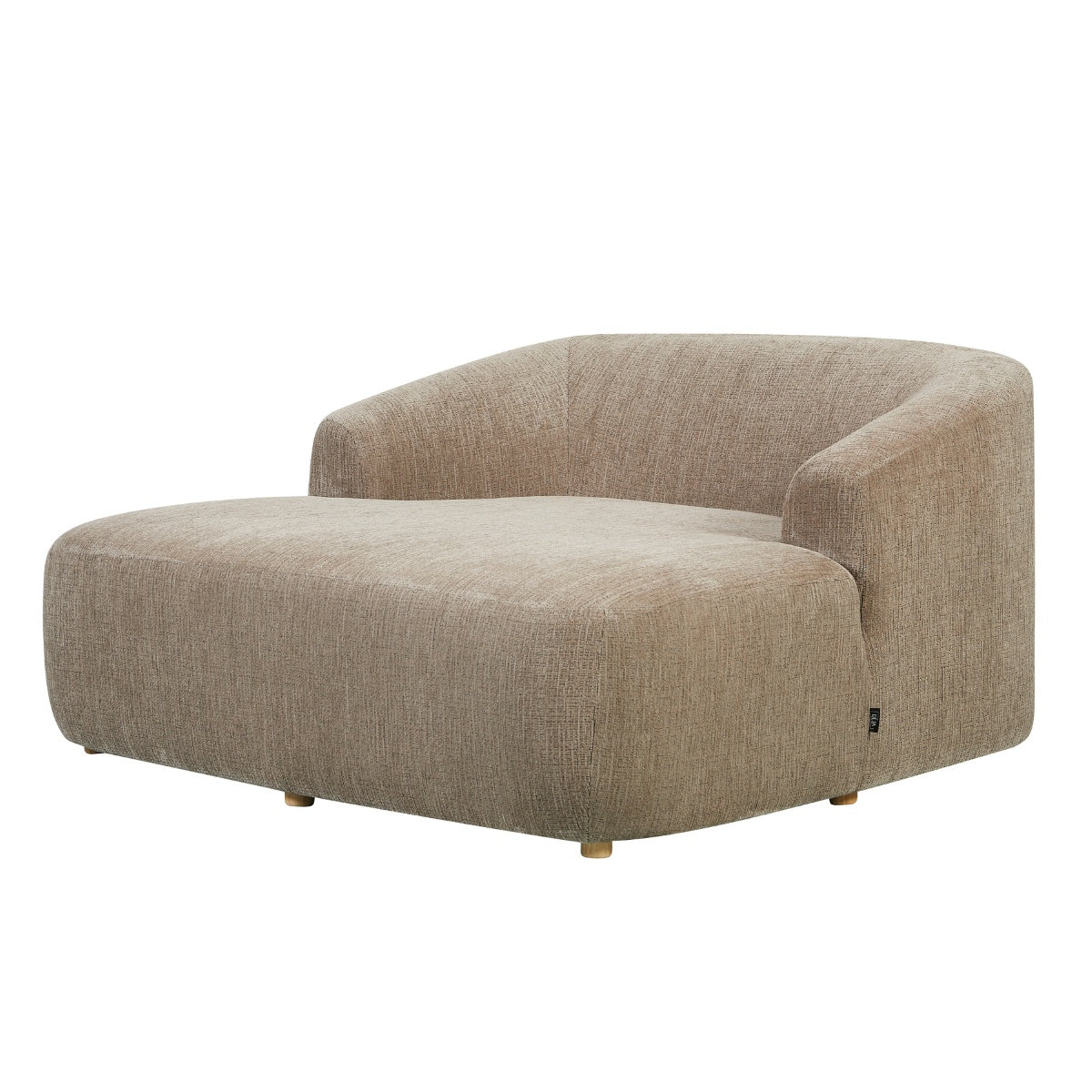 DÉJA Living Loveseat Sarah - Taupe Stof - 145x145x70cm