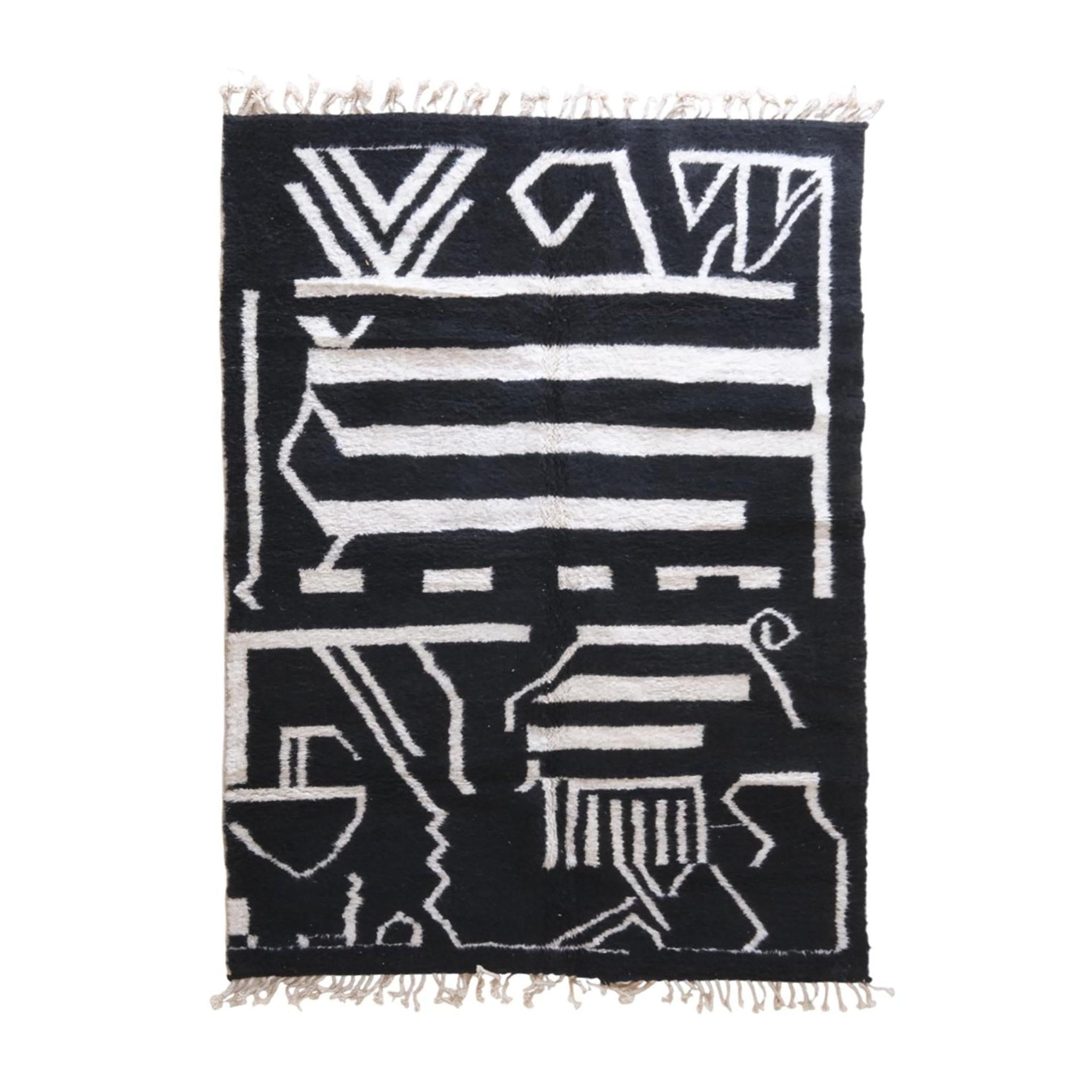 AFK Living vloerkleed Berber - handgemaakt - Wol - 207 x 298 cm