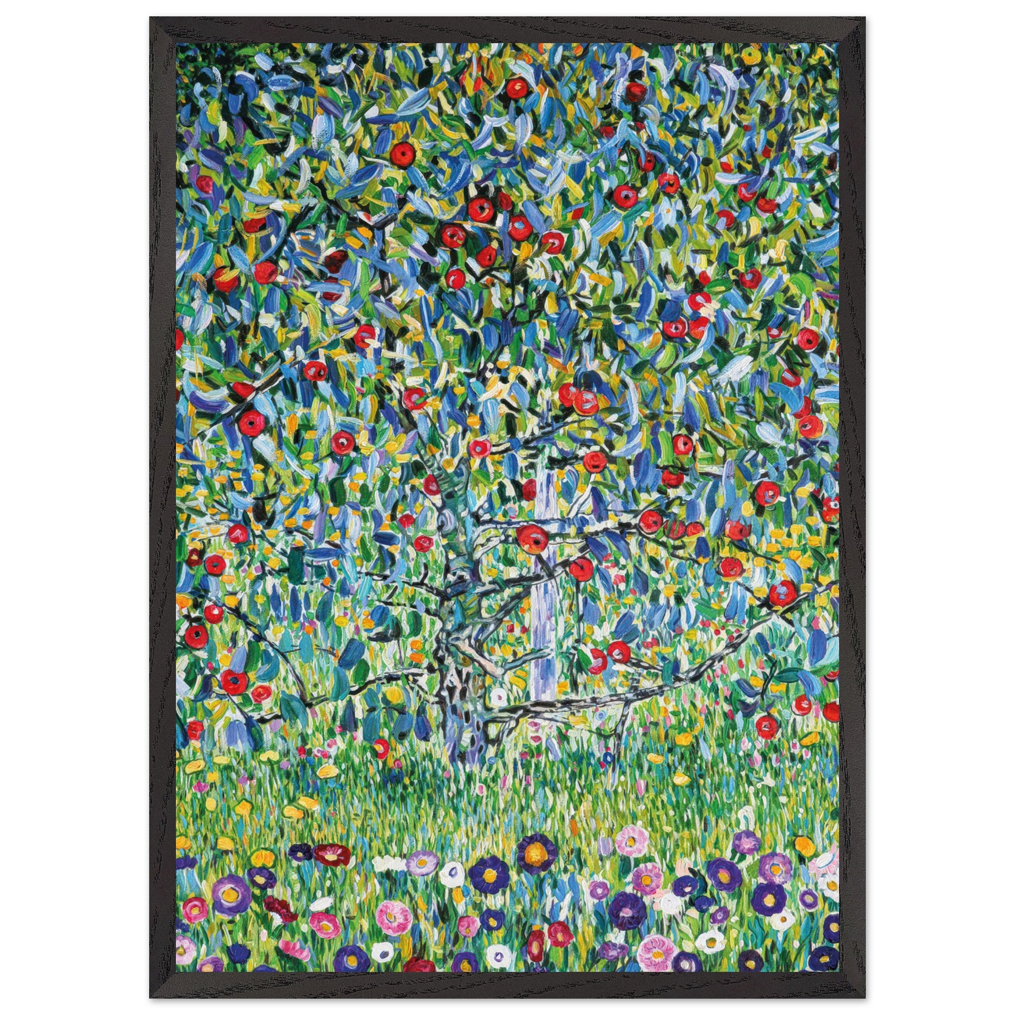 Artfulprints Poster met Lijst Gustav Klimt - Apple tree - 50x70 cm - G