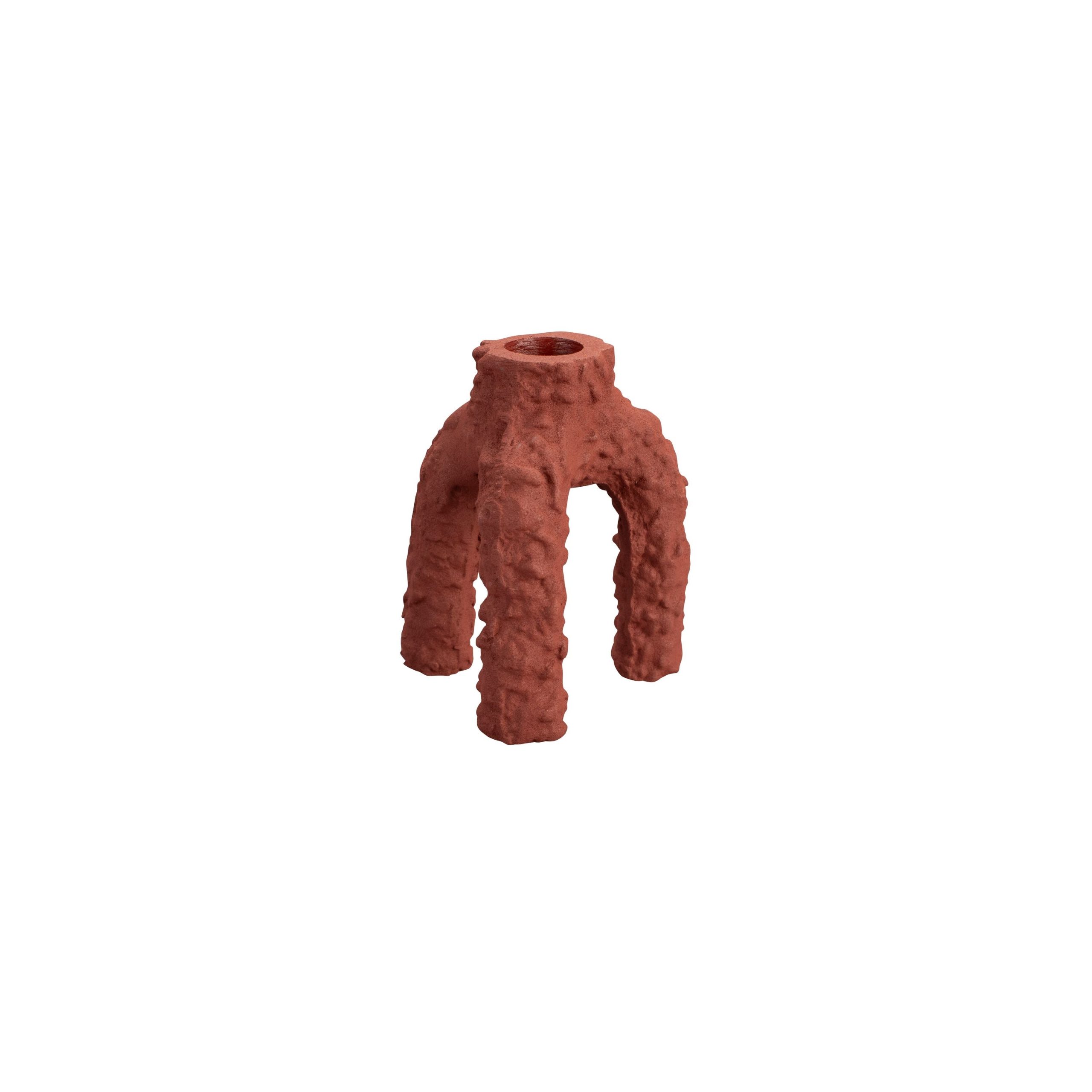 Dutchbone Cruz Kandelaar S Terracotta