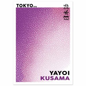 Artfulprints Poster Yayoi Kusama – Purple Tokyo 1998 – 50×70 cm – Paar Artfulprints Poster Yayoi Kusama – Purple Tokyo 1998 – 50×70 cm – Paar