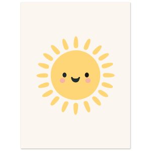 Artfulprints Poster Sunshine – 30×40 cm – Geel Artfulprints Poster Sunshine – 30×40 cm – Geel