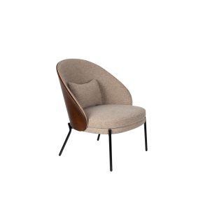 Dutchbone Rodin Loungestoel – Beige Dutchbone Rodin Loungestoel – Beige