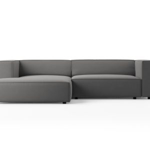 Cosmopolitan Design linker hoekbank Arendal 3-zits, flueel, cement – 1 Cosmopolitan Design linker hoekbank Arendal 3-zits, flueel, cement – 1