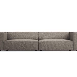 Cosmopolitan Design Bank Arendal 4-zits, chenille, grijs – 102x244x70c Cosmopolitan Design Bank Arendal 4-zits, chenille, grijs – 102x244x70c