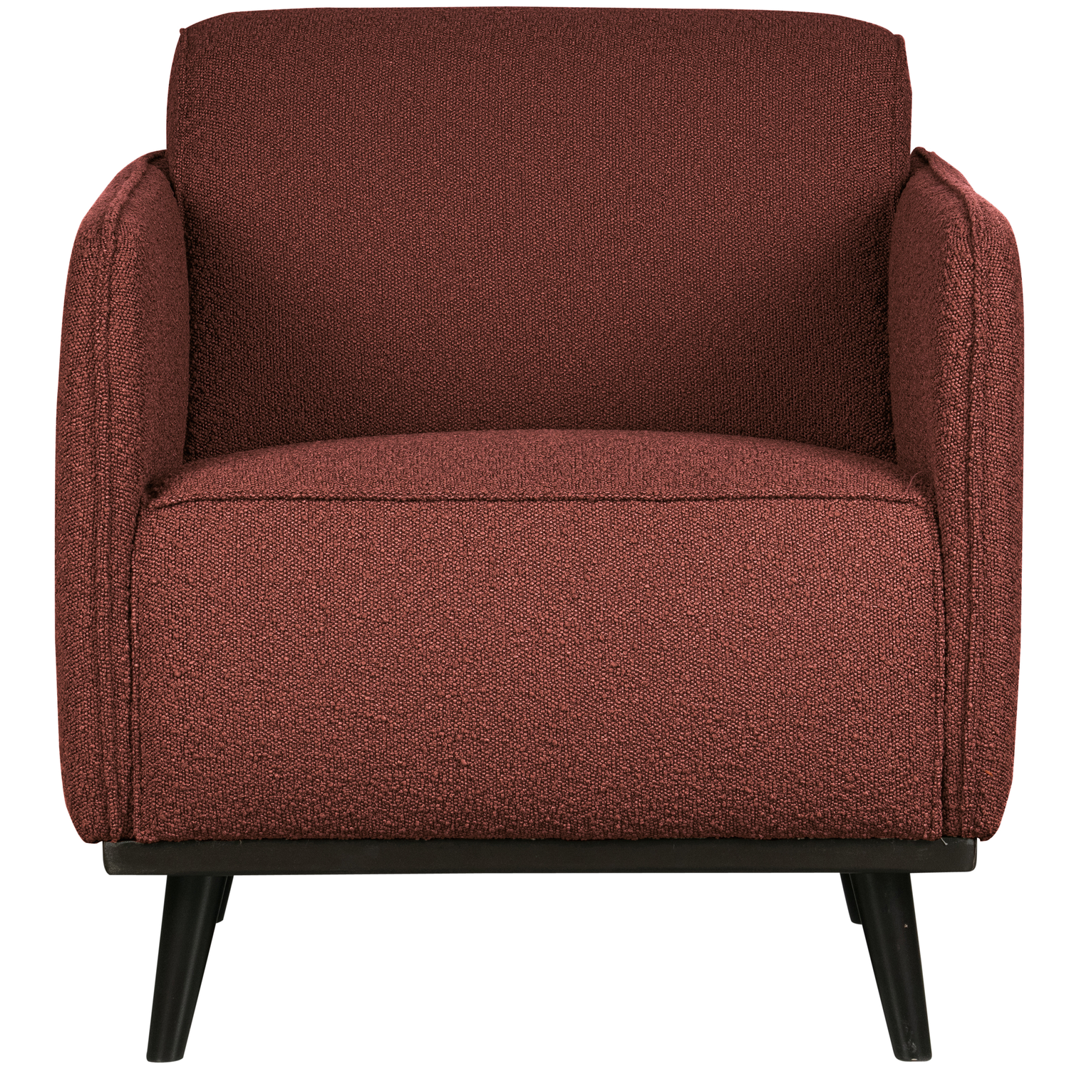 WOOOD fauteuil Statement - Polyester - Chestnut - 77x72x93