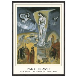 Artfulprints Poster met Lijst Pablo Picasso – Evocation – 70×100 cm – Artfulprints Poster met Lijst Pablo Picasso – Evocation – 70×100 cm –