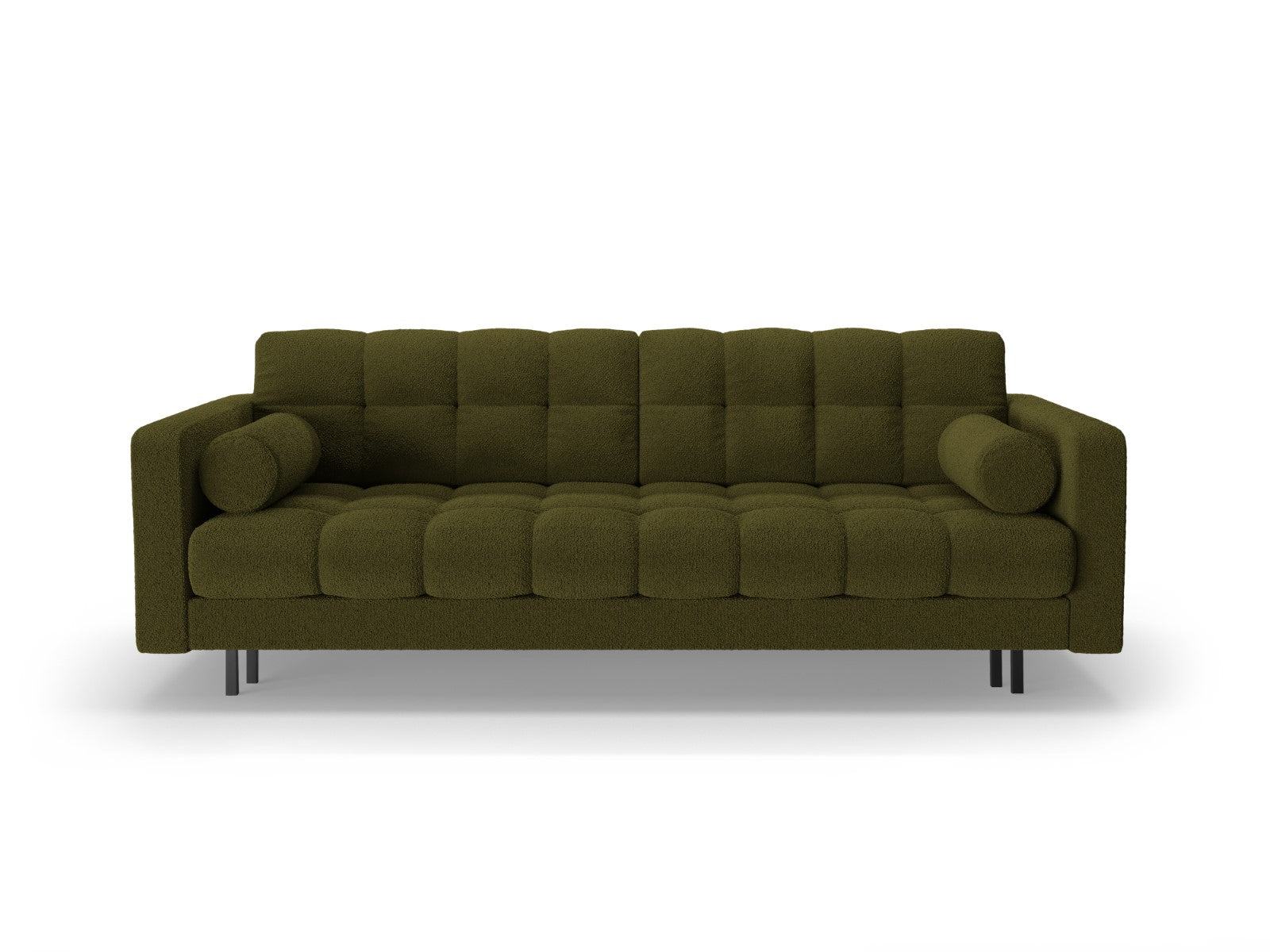 Cosmopolitan Design Slaapbank met opbergdoos Bali 3-zits, boucle donke