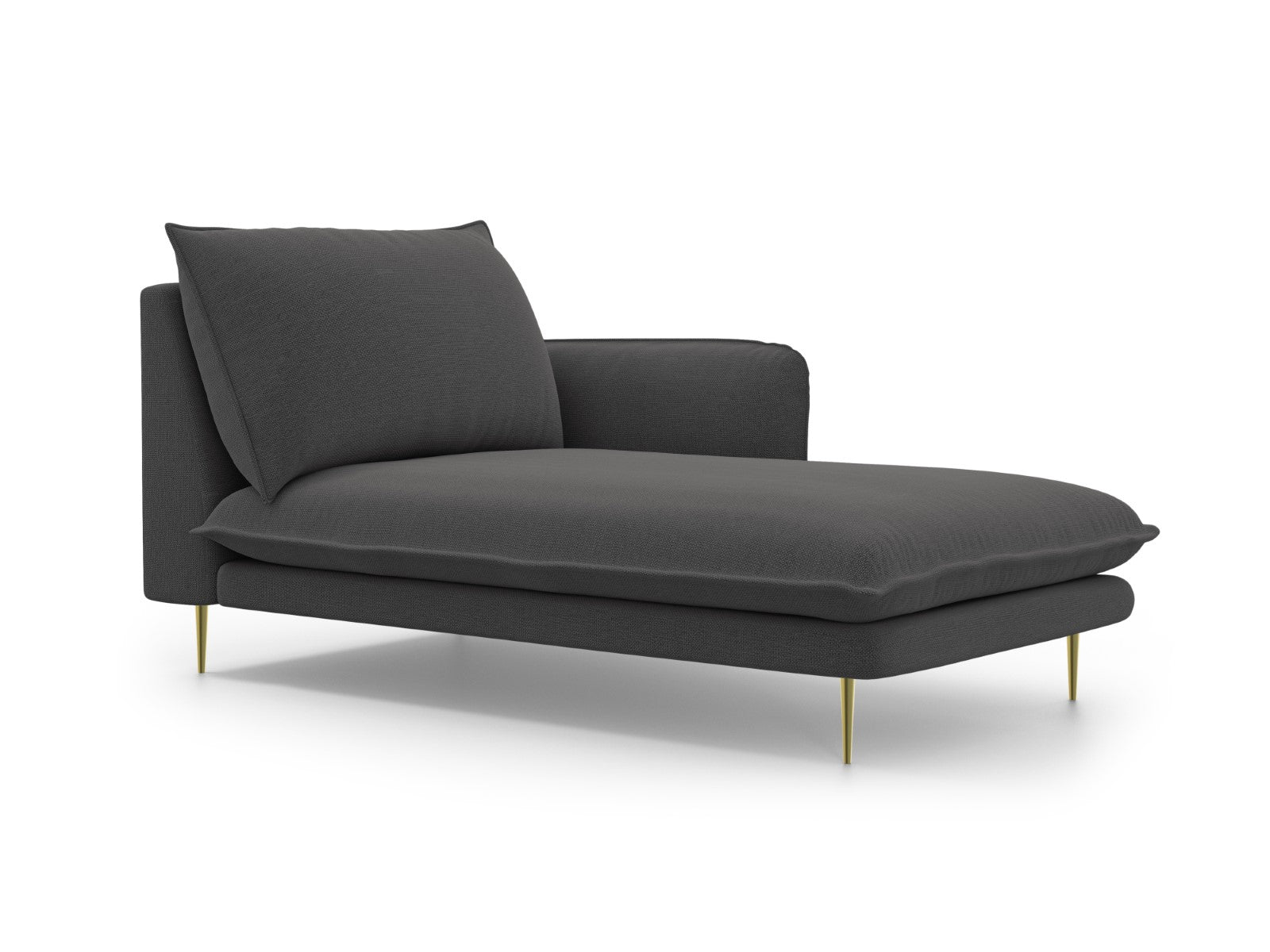 Cosmopolitan Design rechter chaise longue Vienna structurele stof, don