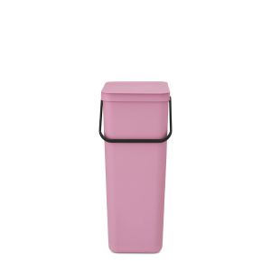 Brabantia Sort & Go afvalemmer, 40 liter – Lilac Pink