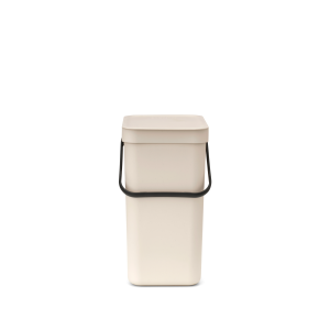 Brabantia Sort & Go afvalemmer, 12 liter – Soft Beige Brabantia Sort & Go afvalemmer, 12 liter – Soft Beige