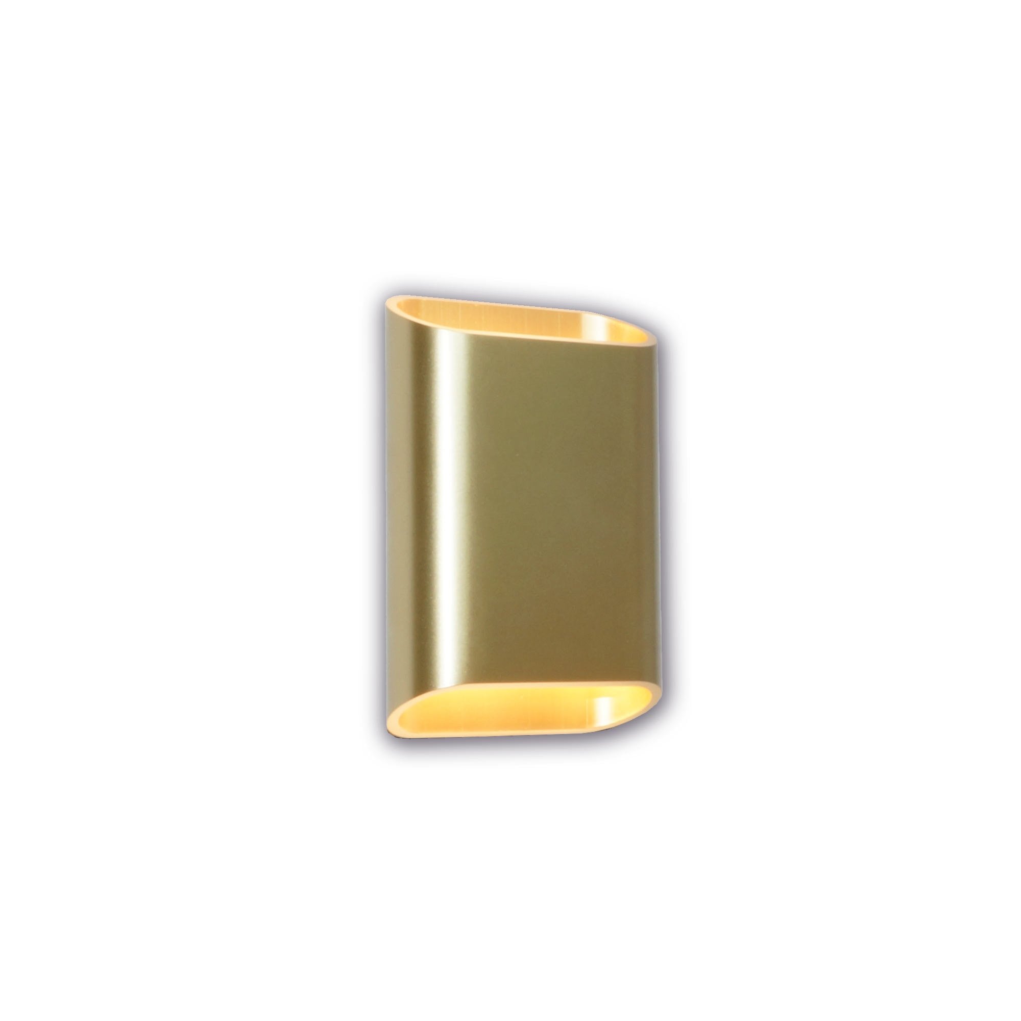 Artdelight wandlamp Diaz - 2 lichts - 4 x 15 cm - goud