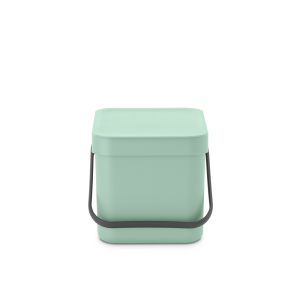 Brabantia Afvalemmer Sort & Go – 6L – jade green Brabantia Afvalemmer Sort & Go – 6L – jade green