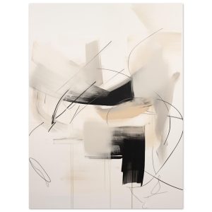 Artfulprints Abstract – Chique brush 3 poster 30×40 cm Artfulprints Abstract – Chique brush 3 poster 30×40 cm