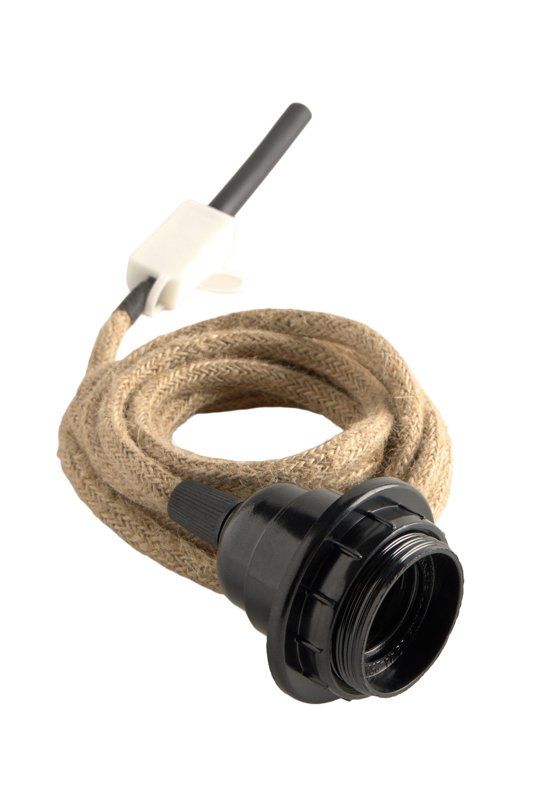 Calma House Jutekabel met E27-lampfitting en aansluitdoos Cable - Natu