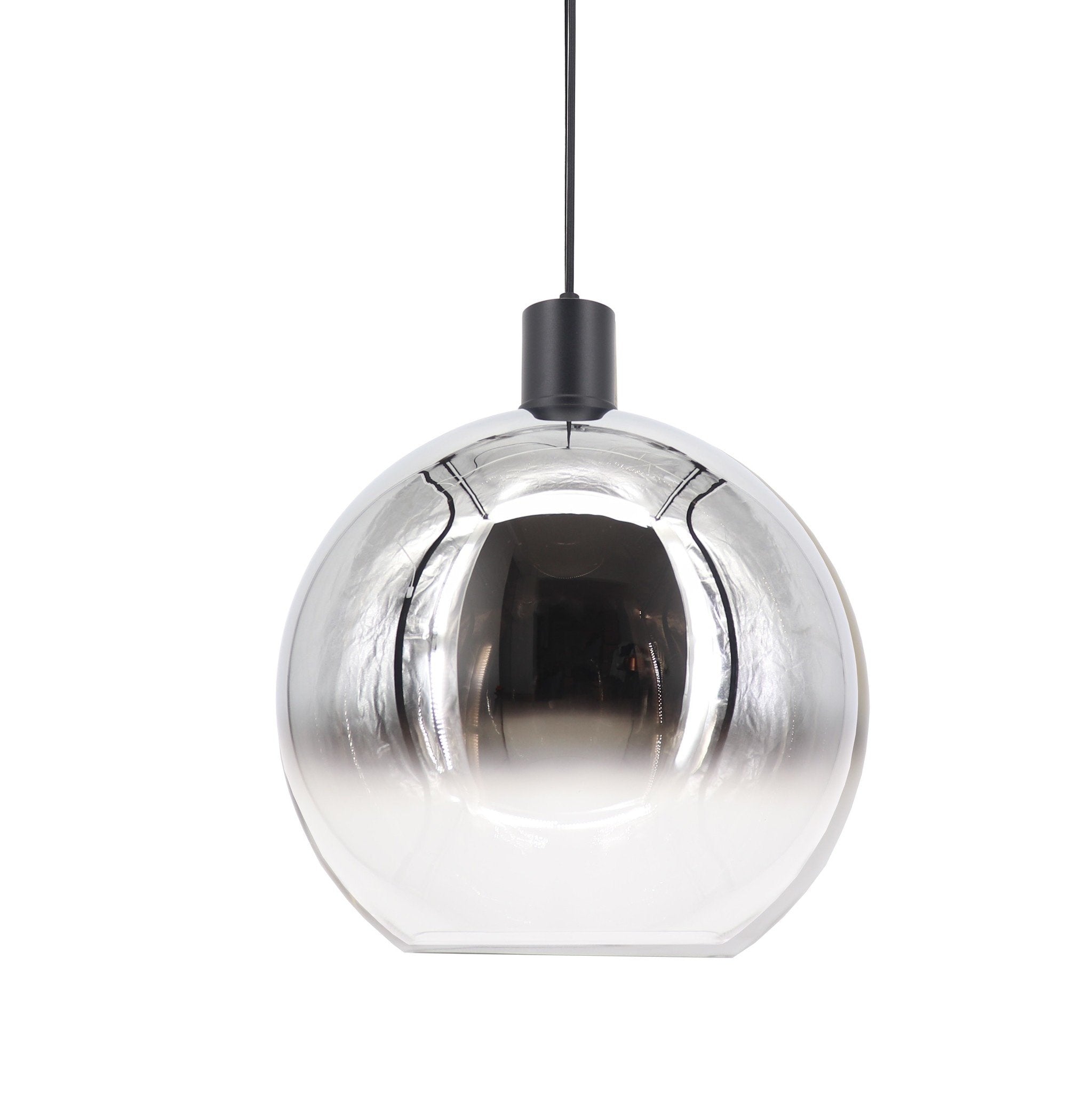 Artdelight hanglamp Rosario - 1 lichts - 30 x 175 cm - chroom