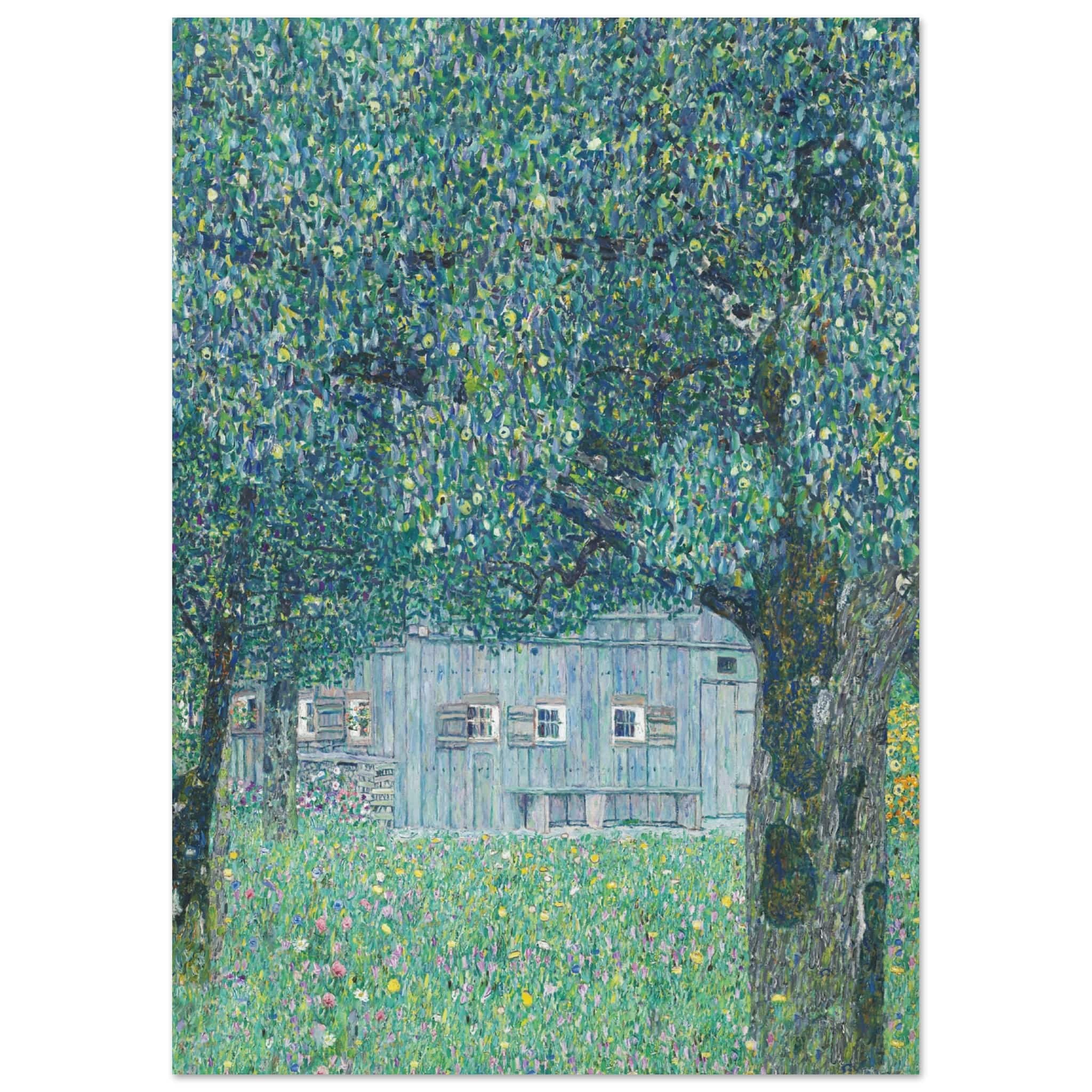 Artfulprints Poster Gustav Klimt - Farmhouse in upper Austria - A4 21x