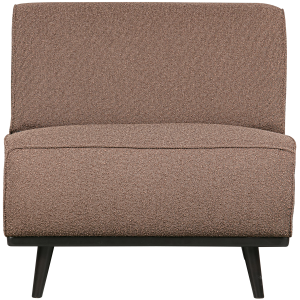 WOOOD 1-zits element Statement – Boucle – Nougat – 77x79x93 WOOOD 1-zits element Statement – Boucle – Nougat – 77x79x93