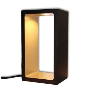 Artdelight tafellamp Corridor – 1 lichts – 8 x 18 cm – zwart goud Artdelight tafellamp Corridor – 1 lichts – 8 x 18 cm – zwart goud