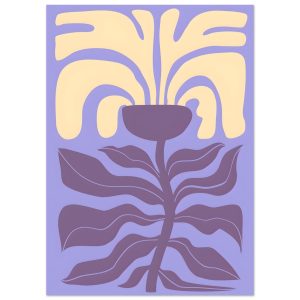 Artfulprints Poster Matisse – Poetic bloom I – 50×70 cm – Paars