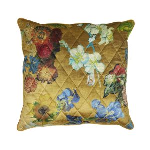 Beddinghouse x Van Gogh Museum Carré Fleuri Sierkussen – 50×50 cm – Go