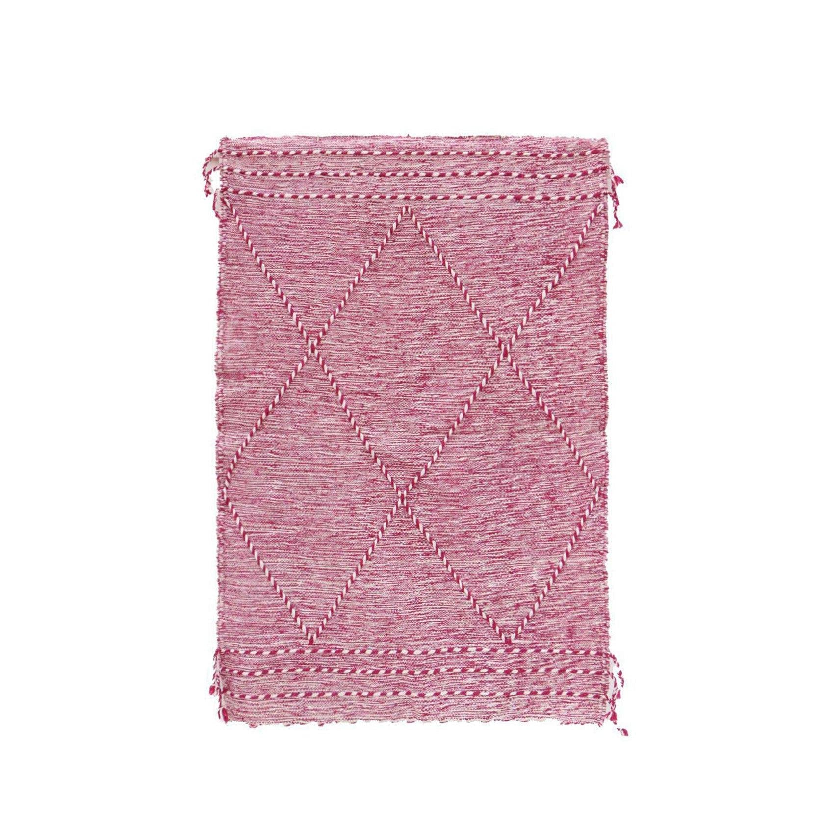 AFK Living vloerkleed Berber - handgemaakt - Wol - 103 x 159 cm