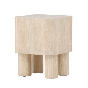 BRAM bijzettafel Osfjord – beige – 40 x 40 cm BRAM bijzettafel Osfjord – beige – 40 x 40 cm