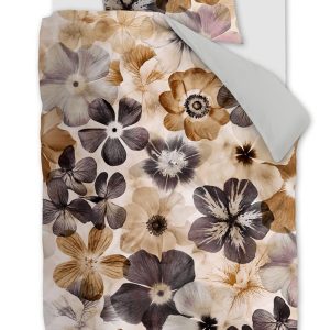 Beddinghouse Jane dekbedovertrek – Eenpersoons – 140×200/220 cm – Natu