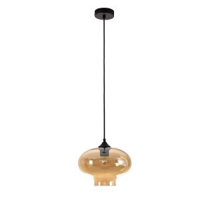 Artdelight hanglamp Toronto – 1 lichts – 27 x 150 cm – zwart Artdelight hanglamp Toronto – 1 lichts – 27 x 150 cm – zwart