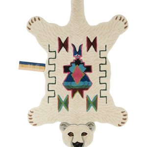 Doing Goods Kasbah IJsbeer Vloerkleed – Groot 152 x 95 x 2 cm – 100% w Doing Goods Kasbah IJsbeer Vloerkleed – Groot 152 x 95 x 2 cm – 100% w