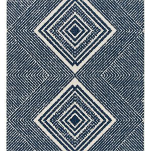 AFK Living vloerkleed Hamptons – voor binnen en buiten – blauw – 160 x AFK Living vloerkleed Hamptons – voor binnen en buiten – blauw – 160 x
