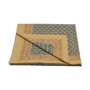 Doing Goods Blauwe Emma Plaid in draagtas – 220 x 140 cm – 100% katoen Doing Goods Blauwe Emma Plaid in draagtas – 220 x 140 cm – 100% katoen