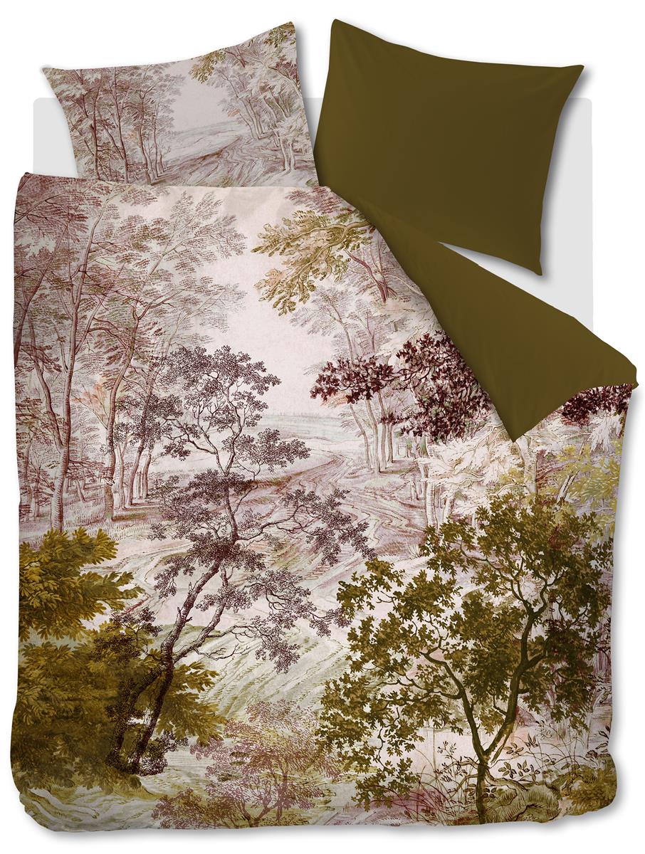 Beddinghouse Odile dekbedovertrek - Tweepersoons - 200x200/220 cm - Gr