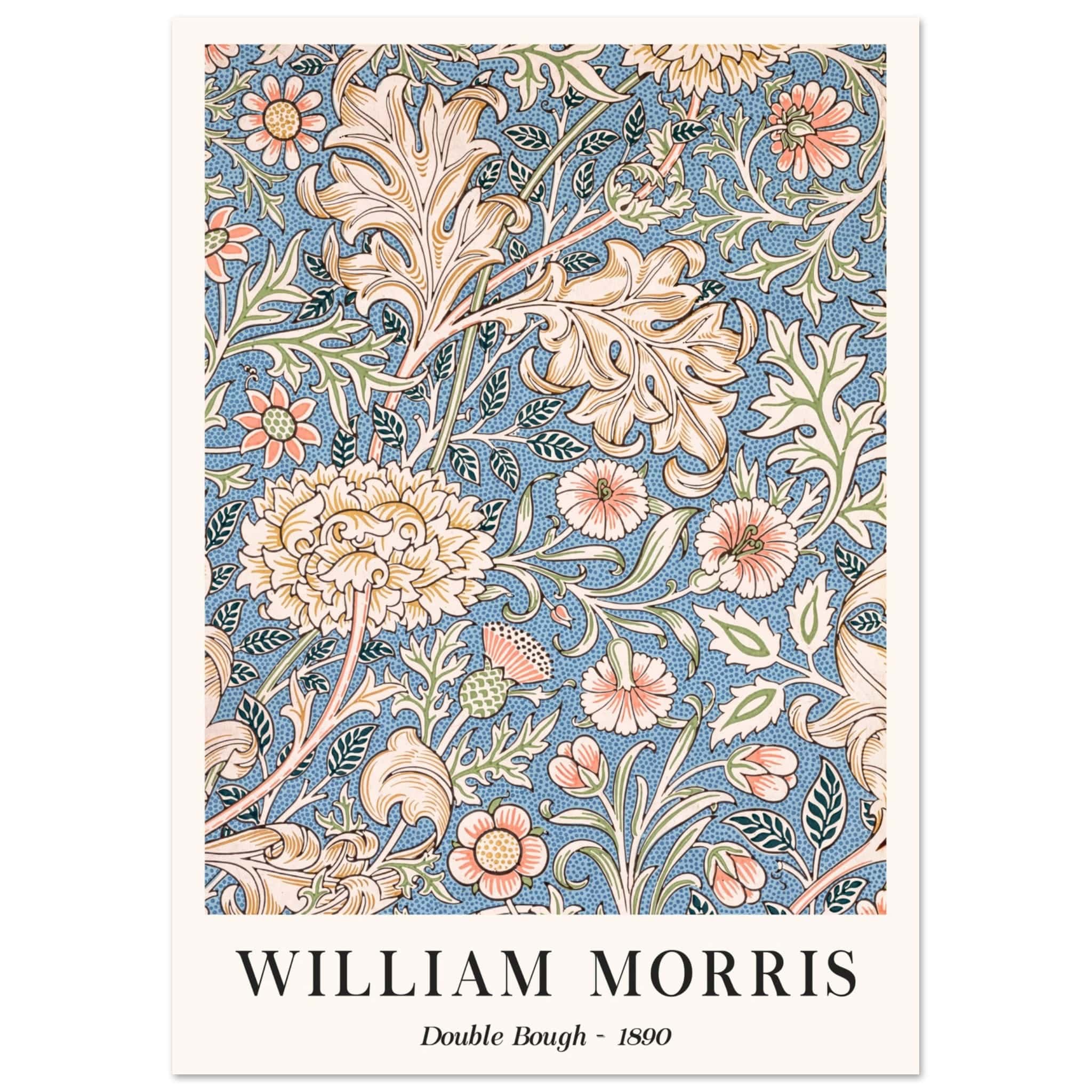 Artfulprints Poster William Morris - Double bough 1890 - A4 21x29.7 cm